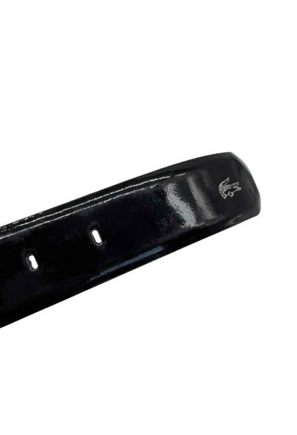 LACOSTE - PATENT LEATHER BELT - Image 4